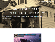 Tablet Screenshot of andradescatch.com